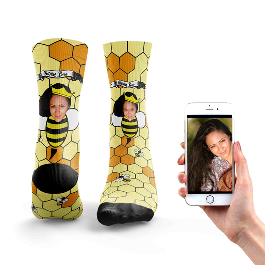 Queen Bee Mom Socks